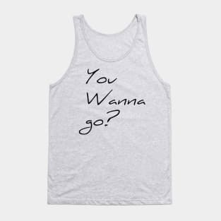 cool text Tank Top